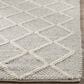 Safavieh Natura Transitional 4" x 6" Silver and Ivory Area Rug, , large