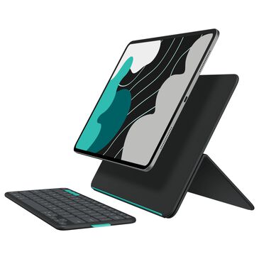 Logitech Flip Folio Keyboard Case for 13" iPad Air or iPad Pro in Graphite, , large