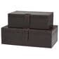 Maple and Jade 10" 2-Piece Handmade Storage Decorative Box Set in Dark Brown, , large