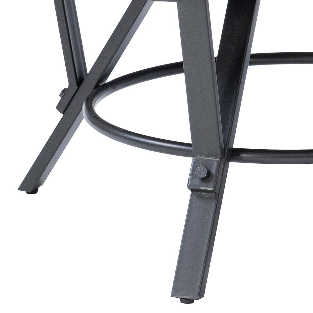 Linon Home Decor Glenroy 3-Piece Occasional Table Set in Charcoal Brown and Charcoal Grey, , large