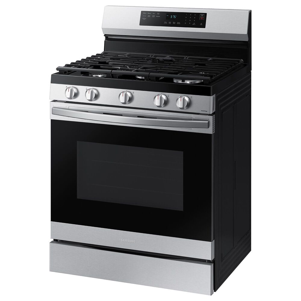 Samsung 6 Cu. Ft. Freestanding Gas Range with Wi-Fi and Air Fry in Stainless Steel, , large