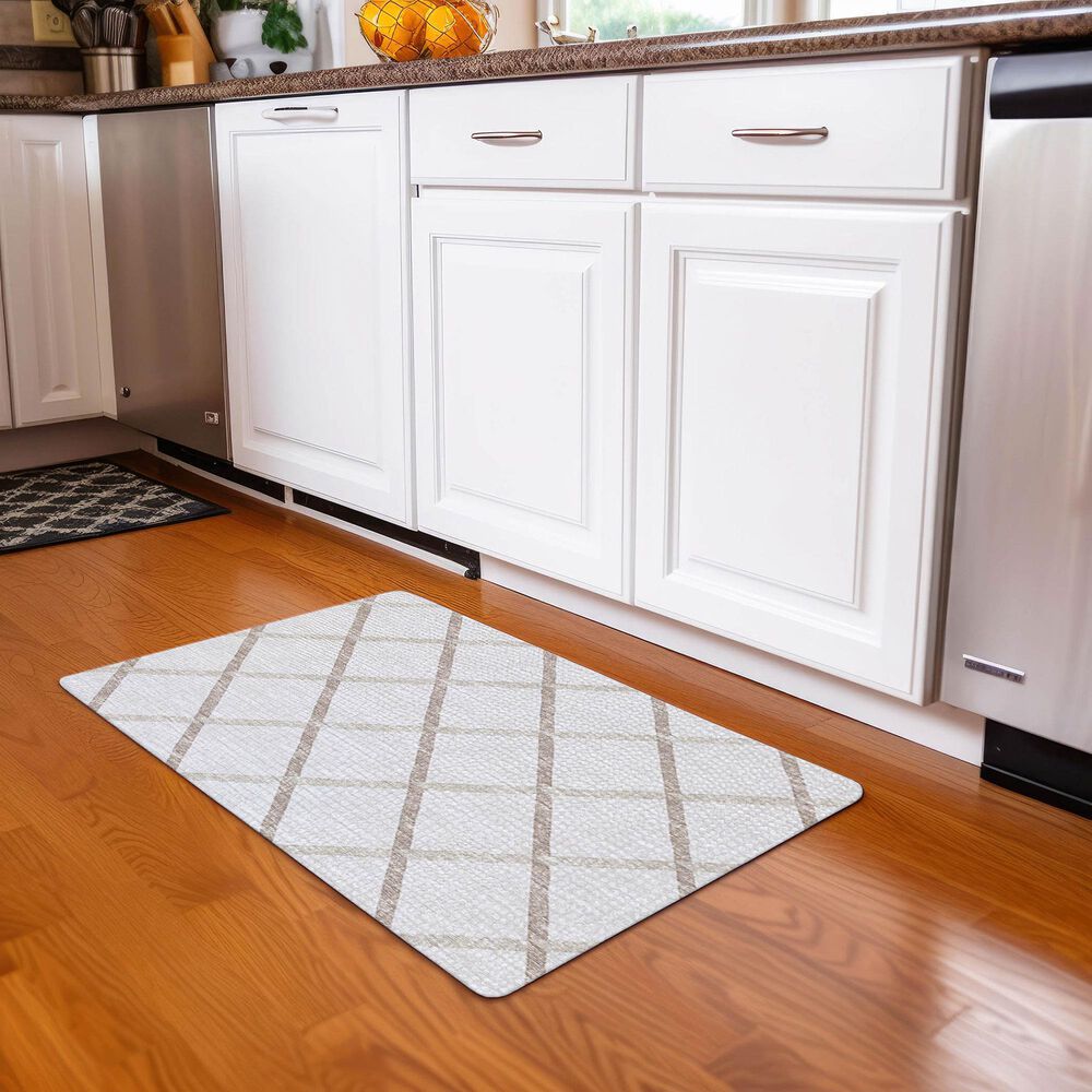Dalyn Rug Company York 1&#39;8&quot; x 2&#39;6&quot; Ivory Indoor/Outdoor Area Rug, , large