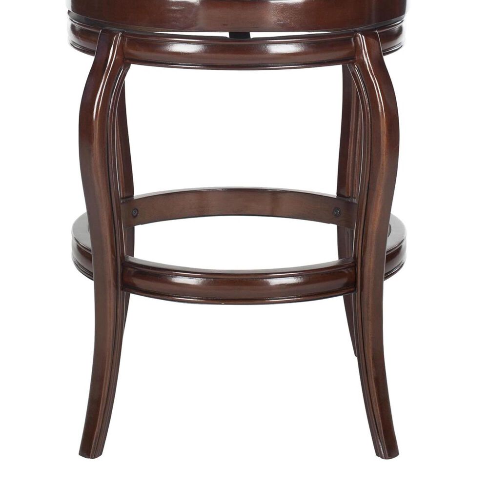 Safavieh Pasquale Swivel Bar Stool in Sierra Brown/Brown, , large