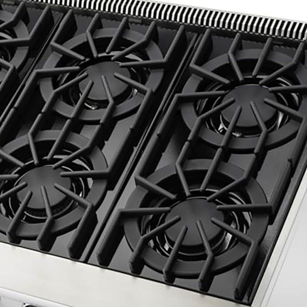 Viking Range 30" Freestanding Open Burner Gas Range in Stainless Steel