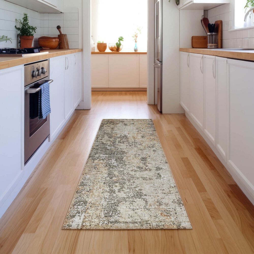 Dalyn Rug Company Bresca 2&#39;3&quot; x 7&#39;6&quot; Terracotta Indoor/Outdoor Runner, , large