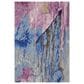 Nourison Prismatic PRS11 3"9" x 5"9" Silver, Purple and Blue Area Rug, , large