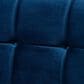 Baxton Studio Loreto Stationary Sofa in Navy Blue Velvet, , large