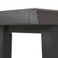 Steve Silver Jennings Live Edge Stool in Distressed Cherry and Ebony, , large