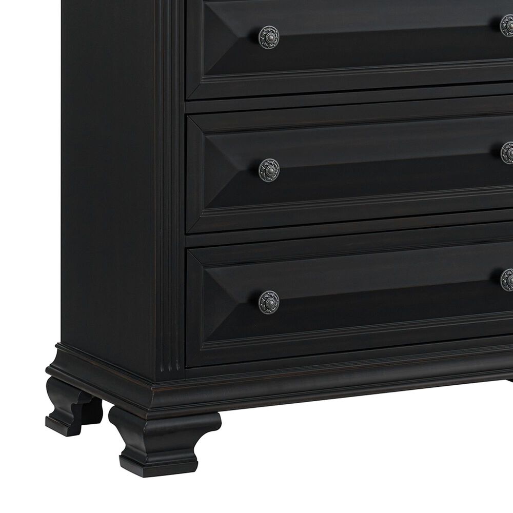 Mayberry Hill Bridgestone 6-Drawer Chest in Black, , large
