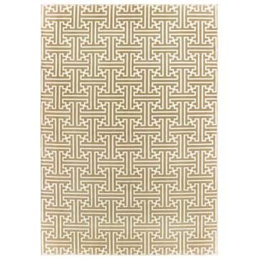 Oriental Weavers Bowen 1333Y 6"7" x 9"6" Gold Area Rug, , large