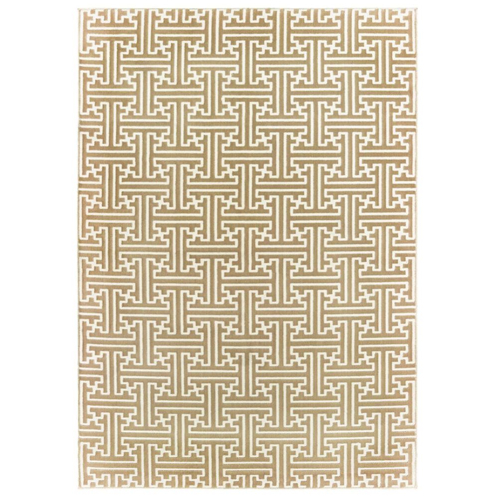 Oriental Weavers Bowen 1333Y 6"7" x 9"6" Gold Area Rug, , large