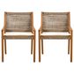 Hearth and Haven Outdoor Dining Chair in Cream (Set of 2), , large