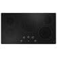 GE Appliances 2-Piece Kitchen Package with Stainless Steel 10 Cu. Ft. Double Electric Wall Oven and Black 36" Electric Cooktop, , large