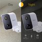 Swann CoreCam Wireless Security Camera with Solar Charging Panel in White, , large