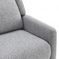 Furniture of America Selric Push Back Recliner in Gray, , large