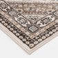 Central Oriental Heirloom Margot Tan and Navajo White 5"3" x 7"7" Area Rug, , large