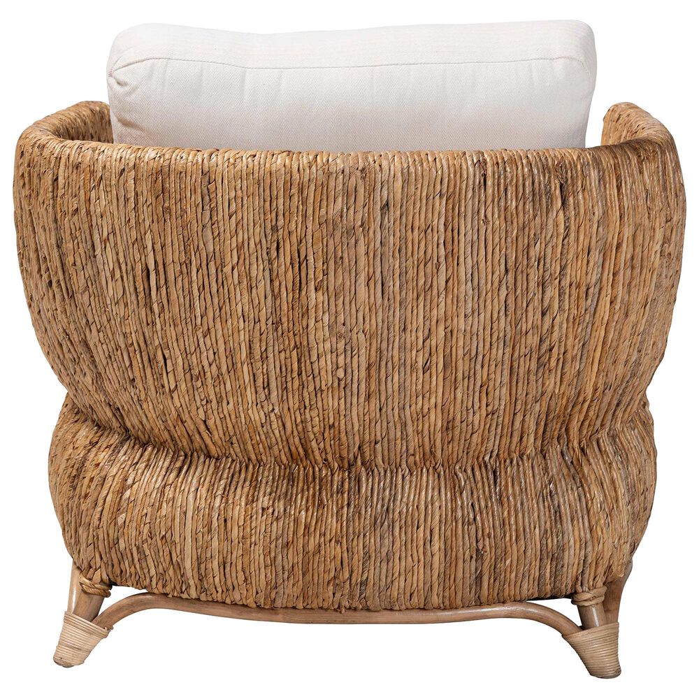 Baxton Studio Roma Arm Chair in Natural, , large