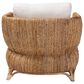Baxton Studio Roma Arm Chair in Natural, , large