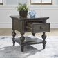 Ashley Veramond End Table in Dark Brown, , large