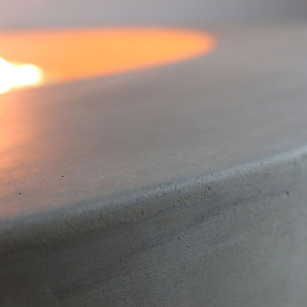 Elementi Fire Lunar Round Natural Gas Bowl Fire Table in Gray, , large