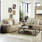 Catnapper Calvin Manual Reclining Loveseat in Putty, , large