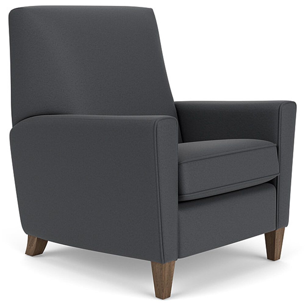Flexsteel Digby High-Leg Manual Recliner in Denim, , large