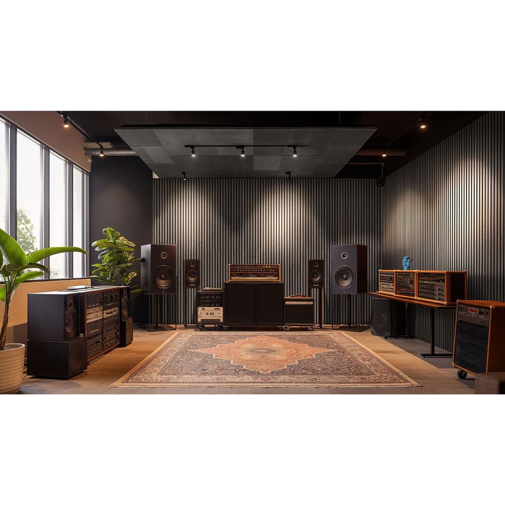 MS International Acoustic Wood Slat Umber 9.5&quot; x 120&quot; Wall Panels, , large