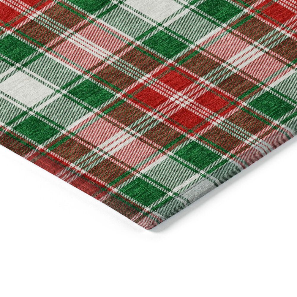Dalyn Rug Company Wonderland WN25 2&#39;3&quot; x 7&#39;6&quot; Emerald Indoor/Outdoor Runner, , large