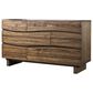 Urban Home Ocean 6-Drawer Dresser in Natural Sengon, , large
