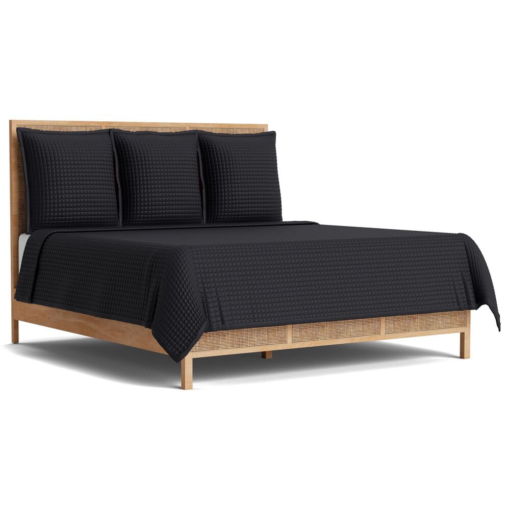 Ann Gish Ready-to-Bed 2.0 King Quilted Coverlet in Black, , large