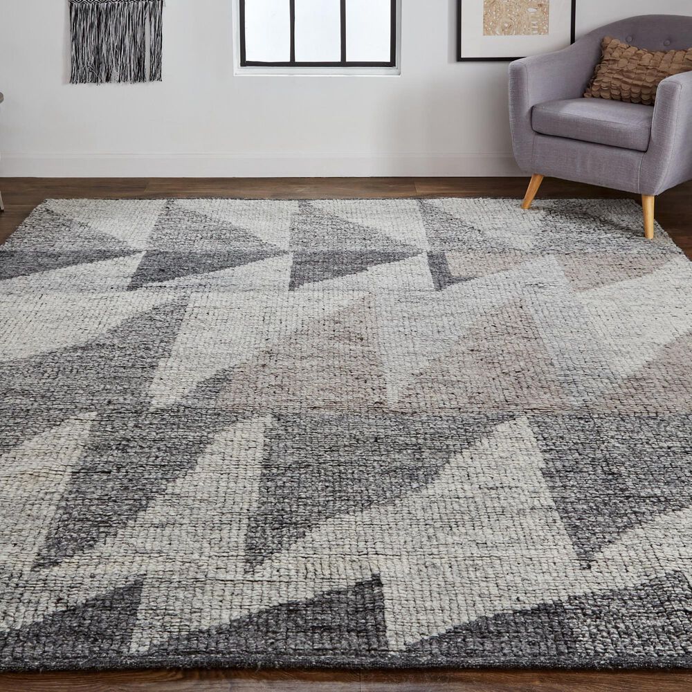 Feizy Alford 9&#39;6&quot; x 13&#39;6&quot; Gray Area Rug, , large
