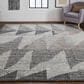 Feizy Alford 9"6" x 13"6" Gray Area Rug, , large