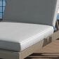 Homestyles Sustain Patio Chaise Lounge with Gray Cushion in Stain Brown, , large