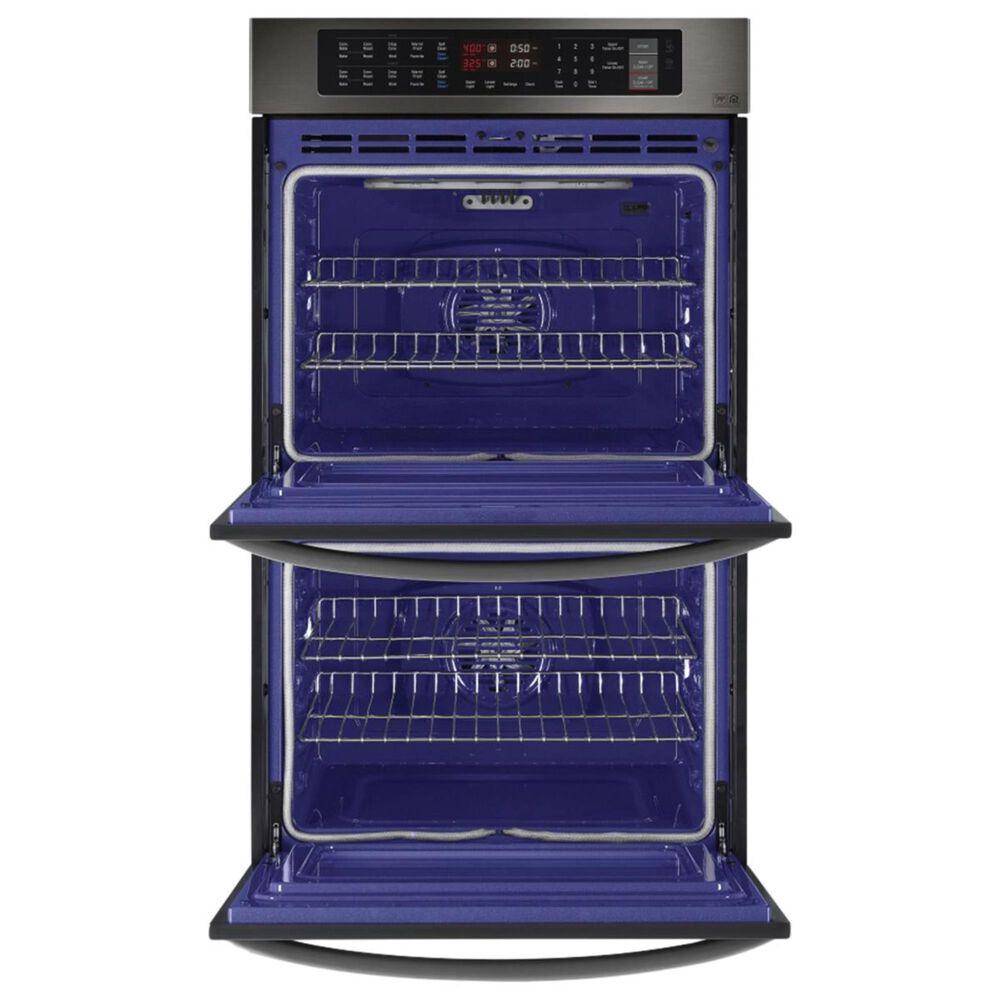 LG 30&quot; Double Wall Oven in Black Stainless, , large