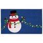 Trans-Ocean Import Natura Frosty and Bright 1"6" x 2"6" Navy Outdoor Door Mat, , large