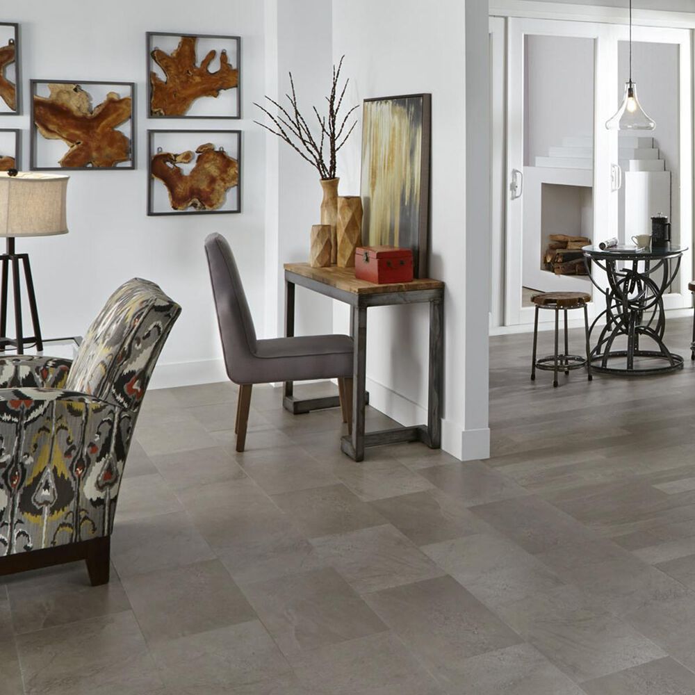 Mannington Meridian Fossil 12" x 24" Luxury Vinyl Tile, , large