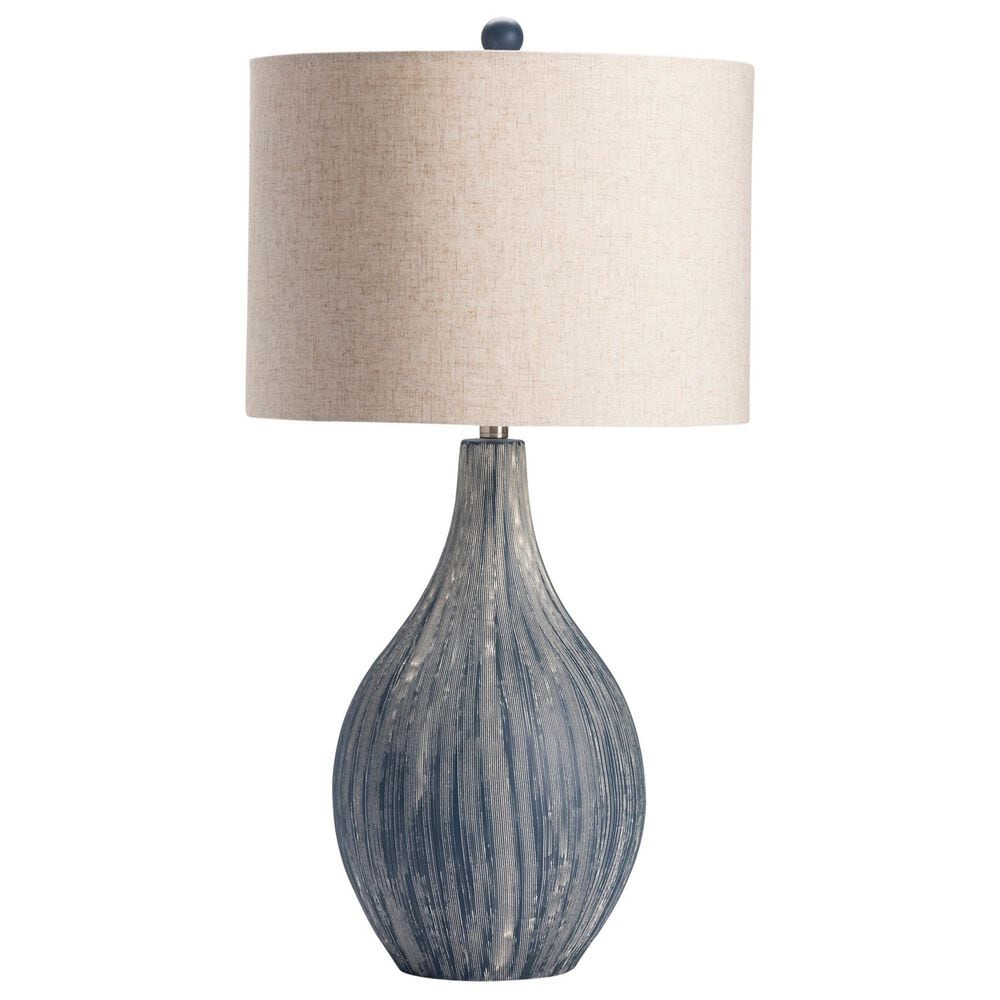Slatehouse Dillon Table Lamp in Blue, , large