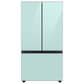 Samsung Bespoke Bespoke 3-Door French Door Refrigerator Top Panel in Morning Blue Glass, , large