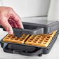 Green Pan Advanced 4-Square Waffle Maker in Graphite, , large