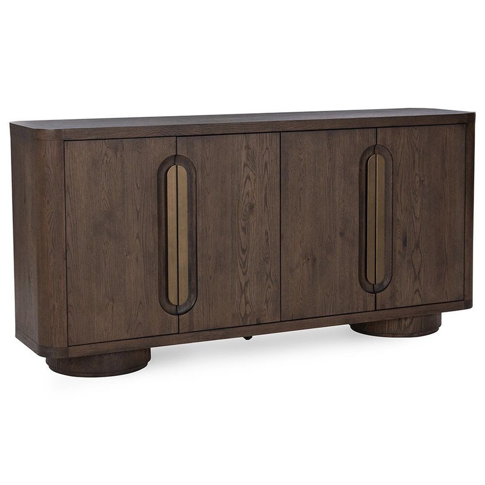 Classic Home Tiber 4-Door Buffet in Toasted Brown, , large
