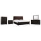 Urban Home Koko 5-Piece Queen Upholstered Bedroom Set in Minx, , large