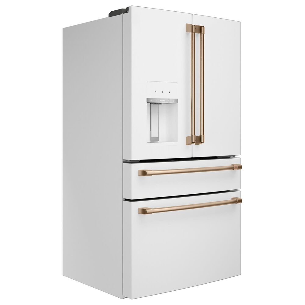 Cafe Left Side Panel for 4-Door Refrigerators in Matte White, , large