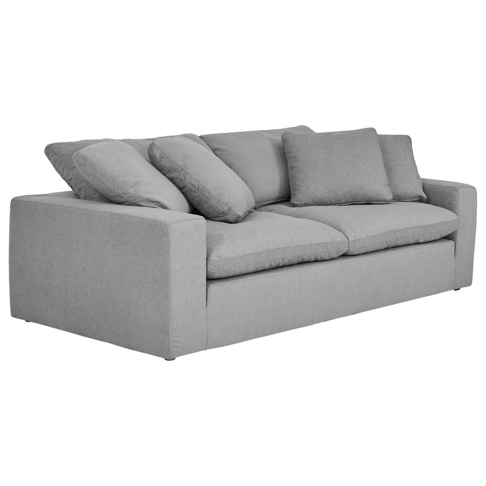 Blue River Liberty Stationary Sofa in Slate Gray, , large