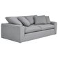 Blue River Liberty Stationary Sofa in Slate Gray, , large