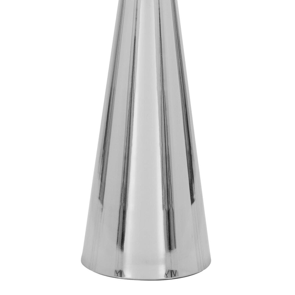 Lumisource Gemma 22&quot; Side Table in Polished Nickel, , large