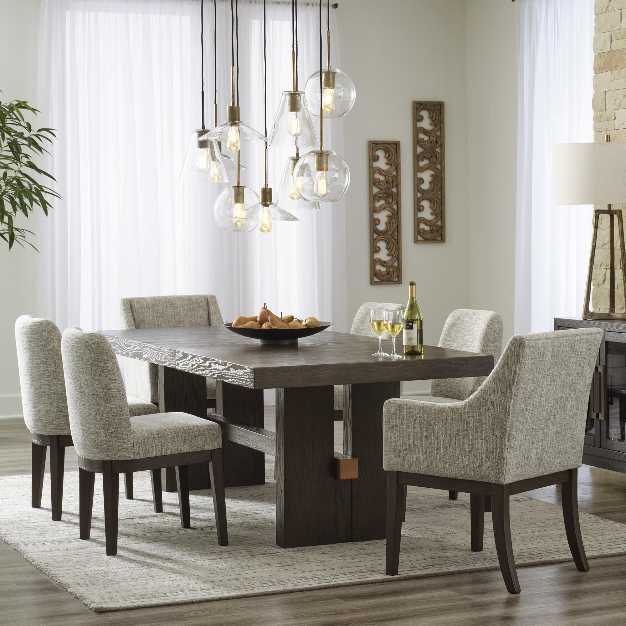 Oversized dining room chair cushions best sale