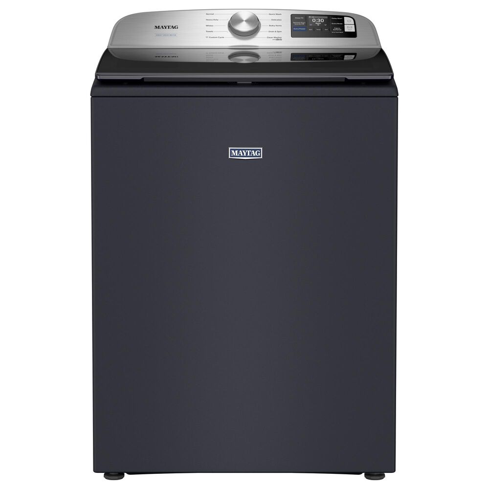 Maytag 5.3 Cu. Ft. Top Load Smart Washer with Extra Power in Midnight Steel, , large