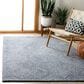 Safavieh Micro-Loop Transitional 5" x 8" Grey and Ivory Area Rug, , large