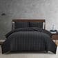 BCP Home Clarice 3-Piece Full/Queen Quilt Set in Jet, , large