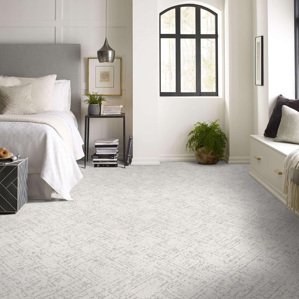 Shaw Sincere Focus Carpet in Aspen White, , large